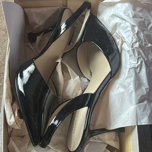 Black Heels with Pointy Toe and Pump